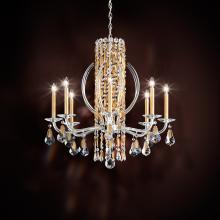 Schonbek 1870 RS8308N-06R - Siena 8 Light 120V Chandelier in White with Clear Radiance Crystal