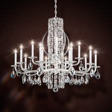 Schonbek 1870 RS8315N-06R - Siena 15 Light 120V Chandelier in White with Clear Radiance Crystal
