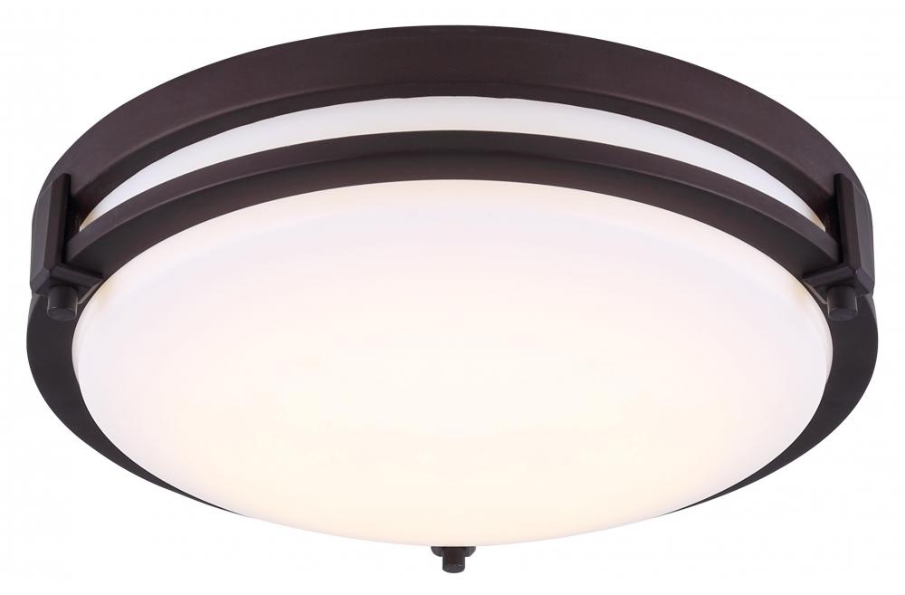 GILDA LED Flush Mount, Acrylic, 19W LED (Integrated), Dimmable, 1350 Lumens, 3000K ,1