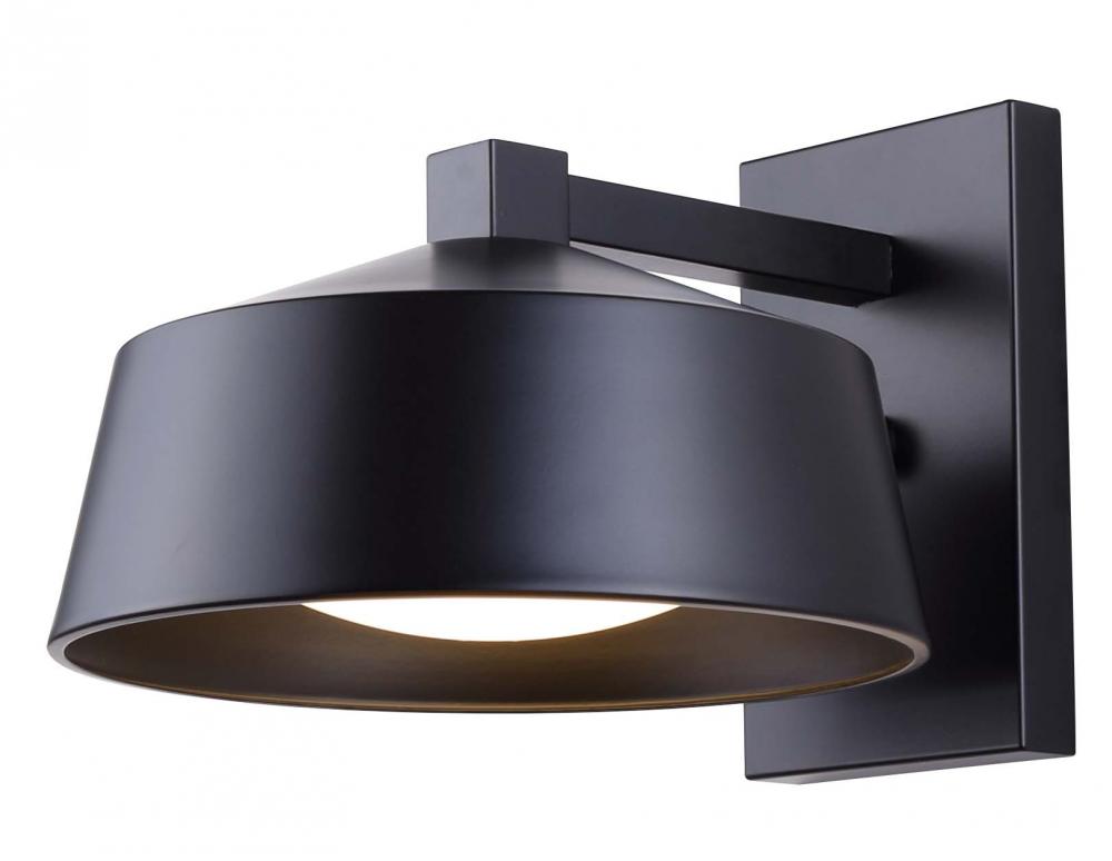 CRUE LED Outdoor Light, Matte Black