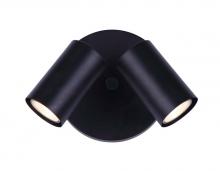  ICW1022A02BK10 - Marena 2 Light Track Lighting, Black Finish