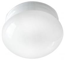  IFM13711 - IFM137WH, 1 Light Flush Mount, White Finish