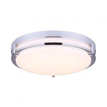  LFM112A13CH - Gilda 12 1/2" LED Flush Mount, Acrylic, 19W LED (Integrated), Dimmable, 1350 Lumen