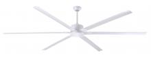  CP96WH - 96" White Industrial Ceiling Fan with Downrod Mount