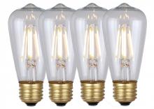  B-LST45-4 - LED Vintage Bulb, E26 Socket, 4W ST45 Shape, 2200K, 320 Lumen, Dimmable, 15000 Hours