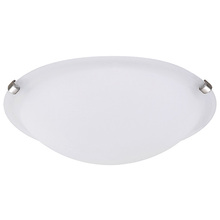 Canarm IFM161651-O - IFM1616 BPT-O, 16 IN Clip Flush Mount, Flat Opal Glass, 3 Bulb, 60W Type A, 16 IN W x 5 IN H