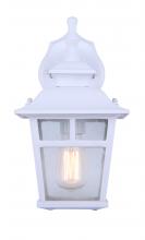  IOL183TWH-C - Fieldhouse, 1 Light Outdoor Downlight Twinpack, Seeded Glass, 100W Type A, 6 1/4" x 11" x 7