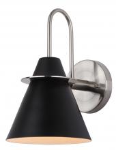  IVL1076A01BKN - Talia 1 Light Vanity, Black Finish