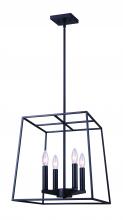  ICH763A04BK14 - WEXFORD MBK Color, 4 Lt 14inch Rod Chandelier