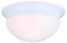 Canarm IFM5911 - IFM59 WH, 1 Light Flush Mount, White Finish