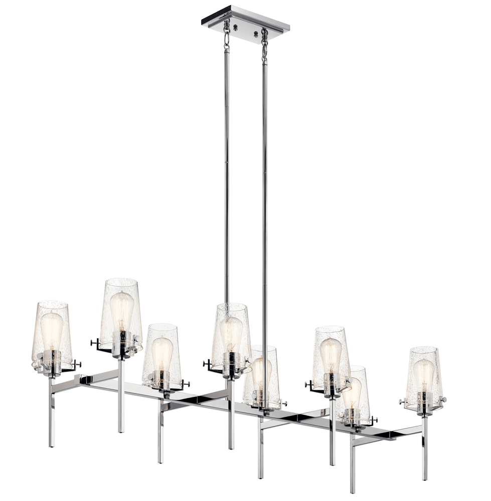 Linear Chandelier 8Lt