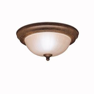 11.5" 2 Light Flush Mount Tannery Bronze™