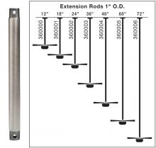 Kichler 360000OLZ - Fan Down Rod 12 Inch