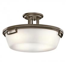 Kichler 42433SWZ - Semi Flush 3Lt