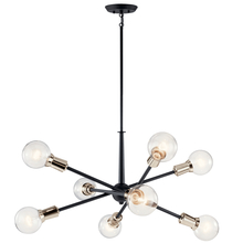  43118BK - Chandelier 8Lt