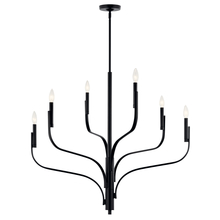  52673BK - Chandelier 6Lt