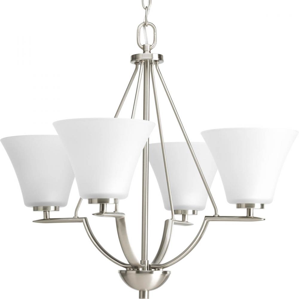 P4622-09 4-100W MED CHANDELIER