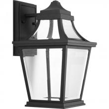 Progress P6057-3130K9 - P6057-3130K9 1-9W LED 3000K WALL LANTERN