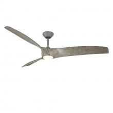 Modern Forms Canada - Fans Only FR-W2006-72L-GH/WW - Zephyr Downrod ceiling fan