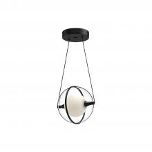  PD76708-BK - Aries 8-in Black LED Pendant