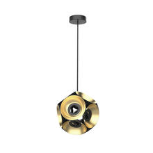 Kuzco Lighting Inc CH51224-BK/GD - Magellan Chandeliers