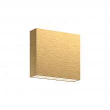 Kuzco Lighting Inc AT6606-BG-UNV - Mica 6-in Brushed Gold LED Wall Sconce