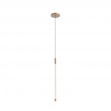 Kuzco Lighting Inc PD75021-BG - Motif 21-in Brushed Gold LED Pendant