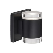 Kuzco Lighting Inc 601431BK-LED - Norfolk 5-in Black LED Wall Sconce