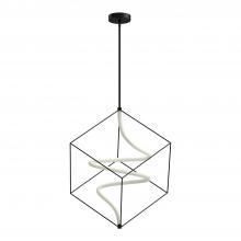 Kuzco Lighting Inc PD29226-BK - Script 26-in Black LED Pendant