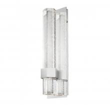  WS54615-CH - 10w LED 800lm/3k Wall Sconce with Hexagonal shape