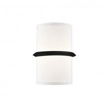  WS63209-BK - Pondi 9-in Black LED Wall Sconce