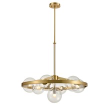  DVP27027VBR-CL - Courcelette 7 Light Chandelier