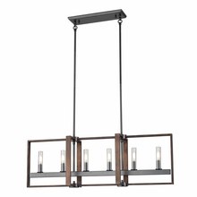 DVI DVP30202GR+IW-CL - BLAIRMORE Linear Island Pendant