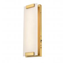  DVP35301BR-AFA - Torrance CCT Sconce, Brass with no vein alab.