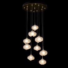 Hubbardton Forge - Canada 131103-SKT-STND-86-FD0710 - Ume 9-Light Pendant