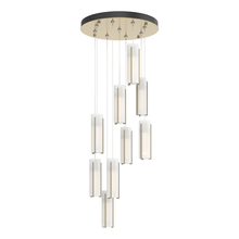 Hubbardton Forge - Canada 131104-SKT-STND-86-GG0065 - Exos Glass 9-Light Pendant