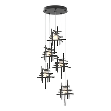 Hubbardton Forge - Canada 131128-SKT-STND-10-YC0305 - Tura 5-Light Frosted Glass Pendant