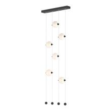 Hubbardton Forge - Canada 139055-LED-STND-10-GG0668 - Abacus 6-Light Ceiling-to-Floor LED Pendant