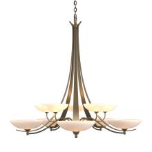 Hubbardton Forge - Canada 191248-SKT-84-GG0123 - Aegis 10 Arm Chandelier