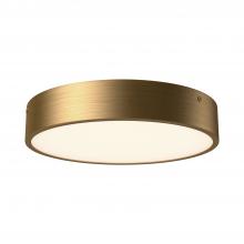  FM554011AG-5CCT - Adelaide 11-in Aged Gold LED Flush Mount