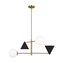 Visual Comfort & Co. Studio Collection AEC1104MBKBBS - Cosmo Large Chandelier