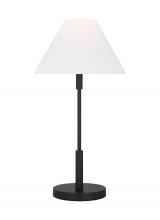Visual Comfort & Co. Studio Collection DJT1011MBK1 - Porteau Medium Table Lamp