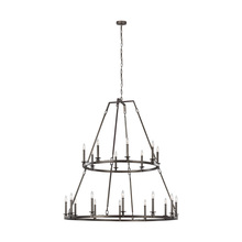 Visual Comfort & Co. Studio Collection F3217/20SMS - Landen Extra Large Two-Tier Chandelier