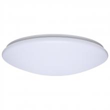  62/1859 - 19 Inch LED Cloud Fixture with Sensor; 25 Watts; 27K/30K/35K/40K/50K CCT Selectable; Round Shape;