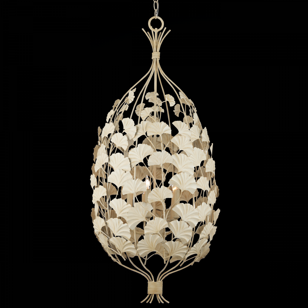 Maidenhair Cream Chandelier