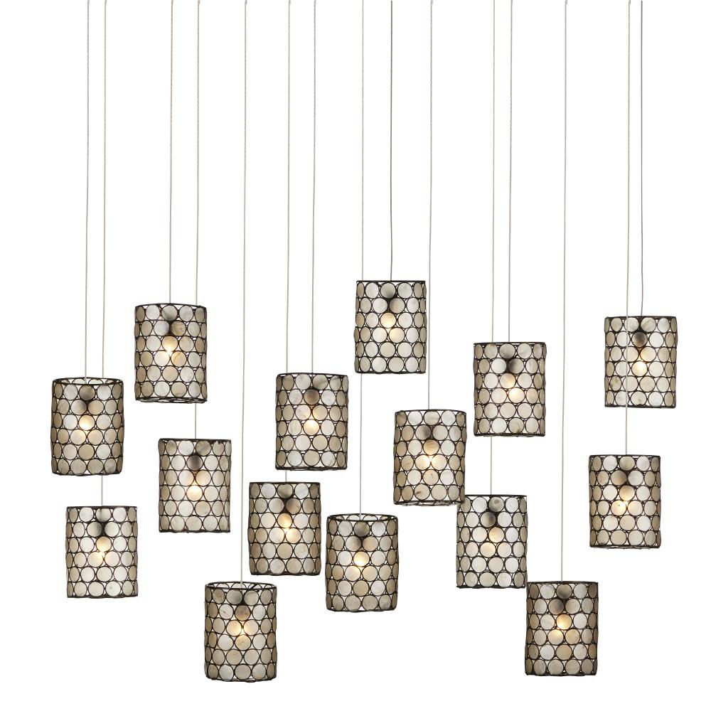 Regatta 15-Light Linear Multi-Drop Pendant