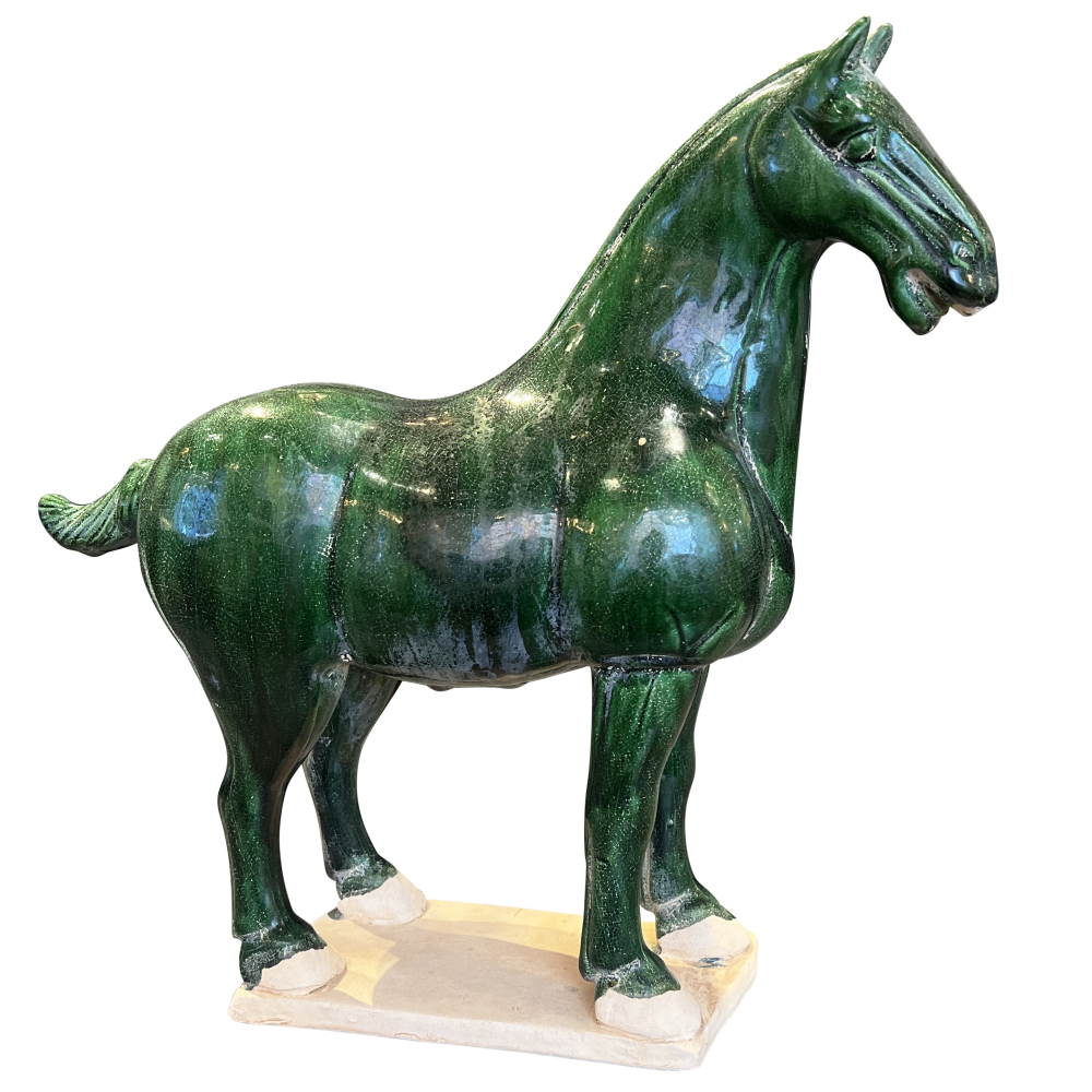 Tang Dynasty Medium Green Horse