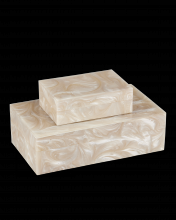  1200-0800 - Perlas Swirl Box Set of 2