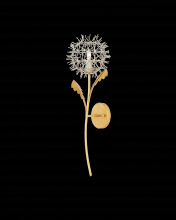  5000-0250 - Dandelion Silver & Gold Wall Sconce