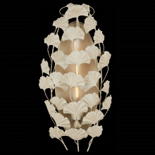  5000-0230 - Maidenhair Ivory Wall Sconce